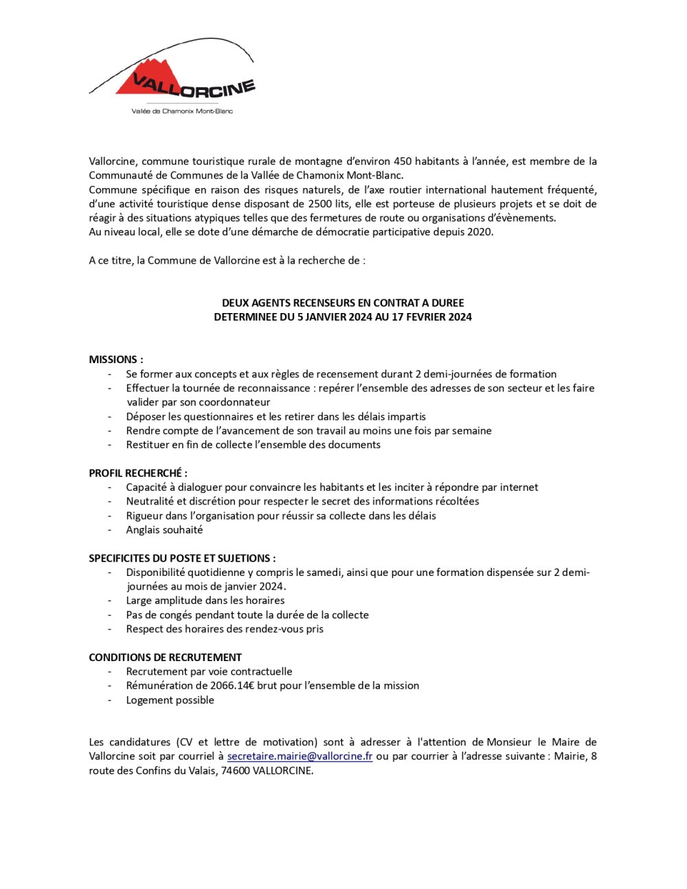 RECRUTEMENT RECENSEMENT 2024